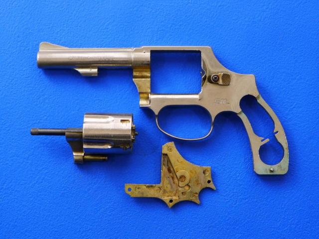 ★★CMC　S&W　ハンドエジェクター　外装パーツセット