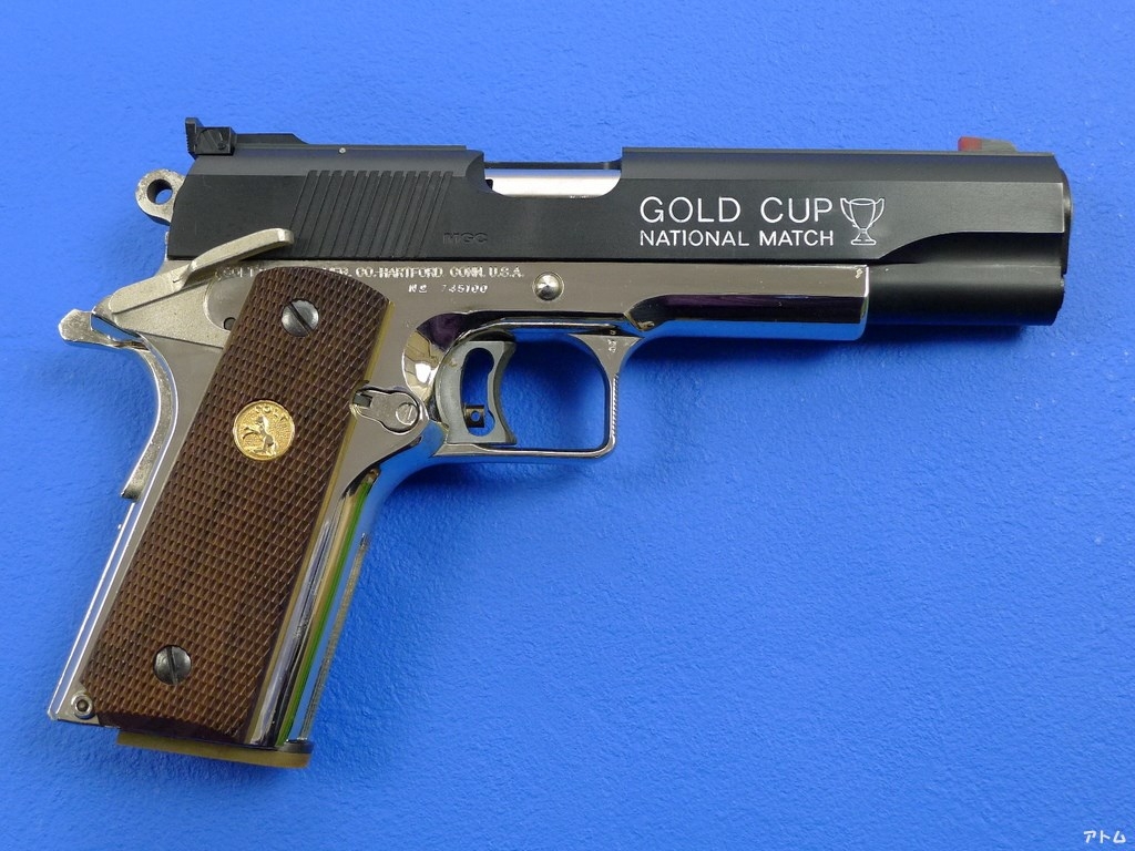 ＭＧＣABS樹脂製モデルガン コルトＧＭ２ナショナルマッチ シルバーモデル中古品 MGCABS樹脂製モデルガン コルトGM2ナショナルマッチ