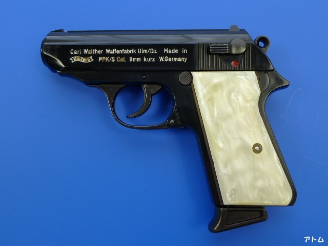 超希少ウェスタンアームズ製　ABS樹脂製モデルガン　ワルサーPPK/S 合法品 マルシン工業 モデルガン完成品 ワルサーPPK サイレンサーモデル