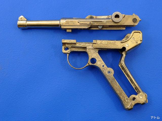 ナカタ　ルガー　P08　レシーバー・フレーム・ブリーチ