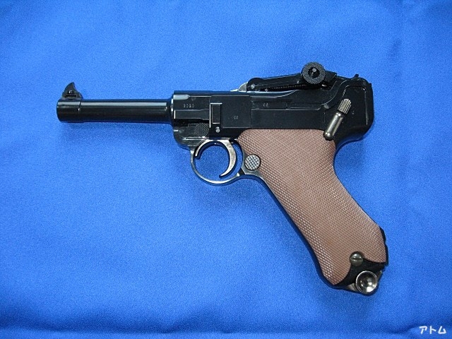 絶版　マルイルガーP08 タナカワークス ルガーP08 4インチ Mauser S/42 Code K Date