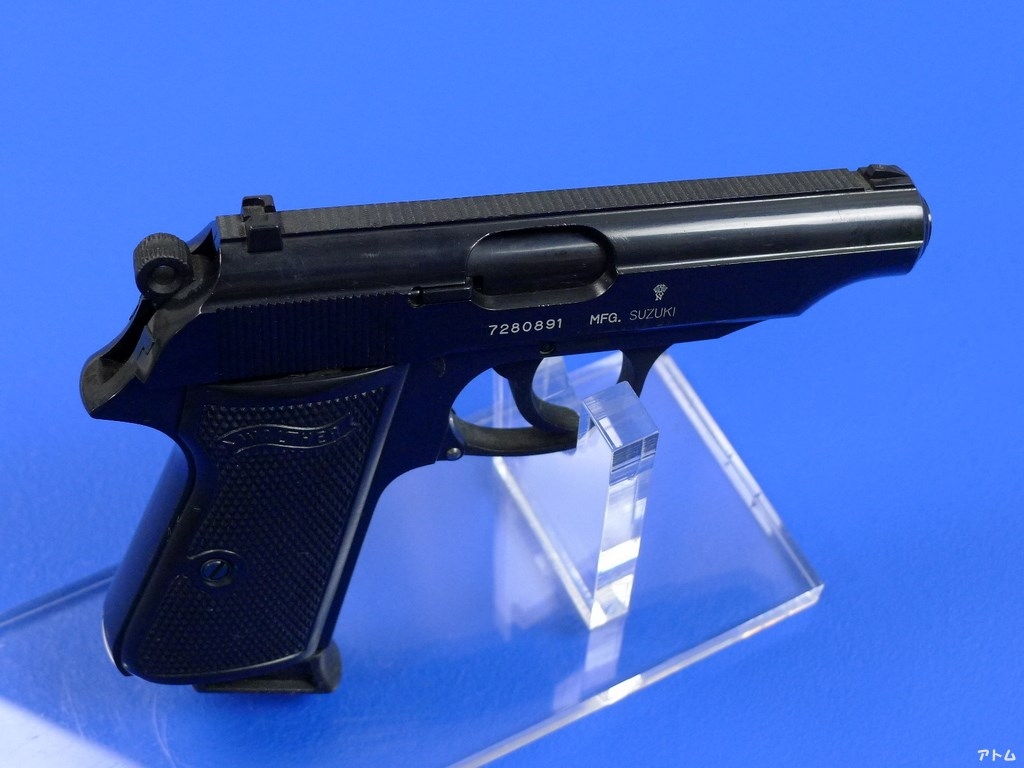 希少！鈴木製作所製　ABS樹脂製モデルガン ワルサーＰＰ　合法品　　未発火 希少！鈴木製作所製 ABS樹脂製モデルガン ワルサーPP 合法品