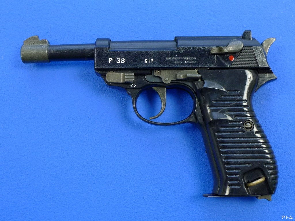 【値下げ】 KKS 非売品】小茂田 ワルサー 中古モデルガンの | アトム / P38 トイガン