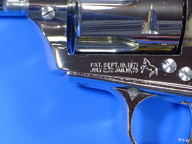 非売品】CAW コルトSAA ニッケルフィニッシュ ラトルスネーク木製